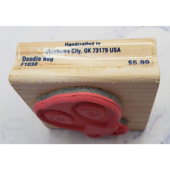 Ladybug Doodle Bug Stampabilities Wood Mounted Rubber Stamp F1030 - Picture 2 of 7